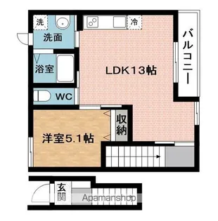 グリーンヒル丸之内【2階】の間取り