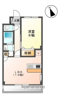 レジーナ郡山【3階】の間取り