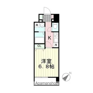 APPLEみやぎの【9階】の間取り