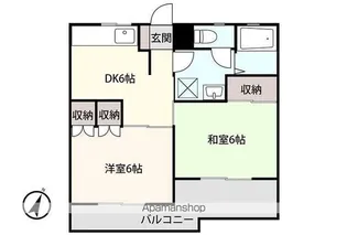 アシスト長野マンション5【3階】の間取り