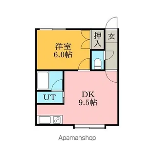 サンコーポ【203号室】の間取り