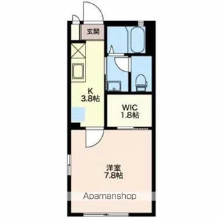 ディアスワンズ【2階】の間取り
