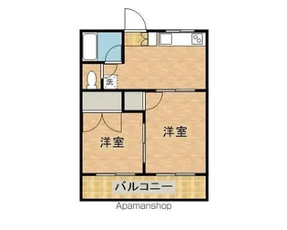 ふそうアパート【2階】の間取り