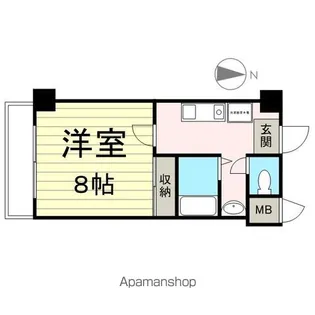 イーストパレス仙台【701号室】の間取り