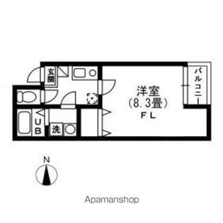 アムール仙台【2階】の間取り