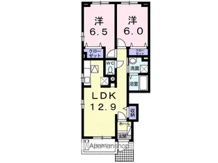 カレントヴィラⅡ【1階】の間取り