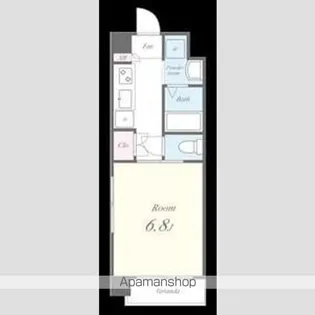 Bonne Chance(ボンヌシャンス)【1階】の間取り