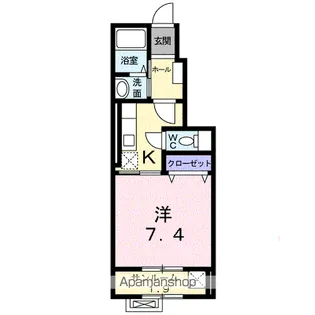 フラン メゾン12【1階】の間取り