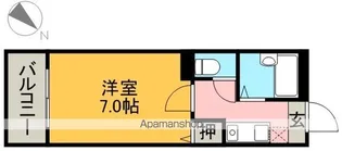 ドゥ・エトワール【10階】の間取り