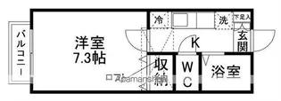 ノーブルヒルズ双葉ケ丘【102号室】の間取り