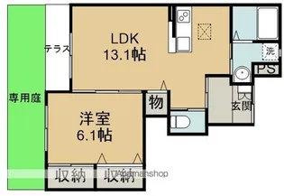 アーヴォリ【1階】の間取り