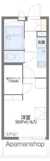 レオパレス東蟹屋【2階】の間取り