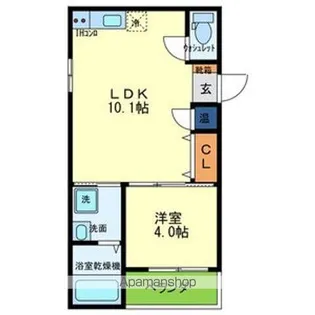 FMAISONCHARME【301号室号室】の間取り