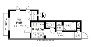 カーサ碑文谷【2階】の間取り