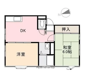 ウインディア屋島【2階】の間取り
