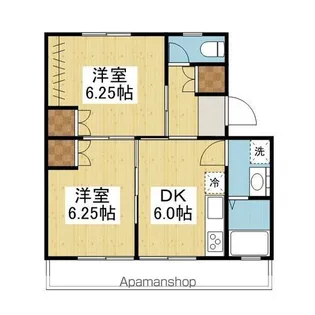 アルト堀江 3号棟【303.号室】の間取り