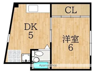 サンモール今中【2階】の間取り