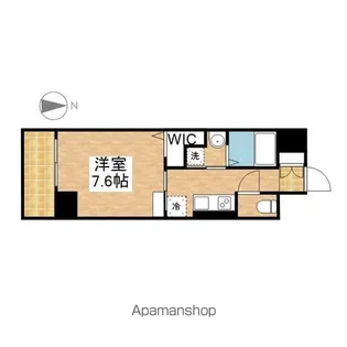 ホワイトメゾン新栄【10階】の間取り
