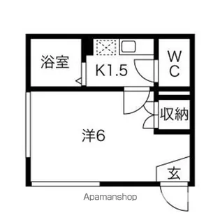 壱番館【2階】の間取り