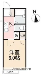 フォレスト三条【1階】の間取り
