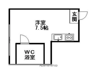 コーポ・オーホリ【2階】の間取り