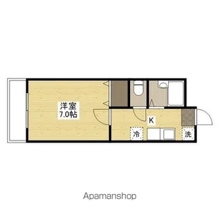 ラコント宮ヶ瀬【3階】の間取り