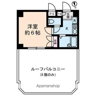アセンズシティ2【6階】の間取り