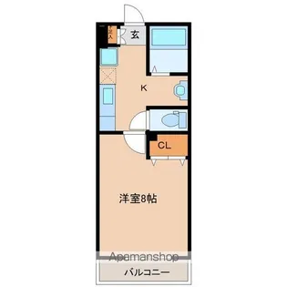 ソレイユパルク14番館【1階】の間取り