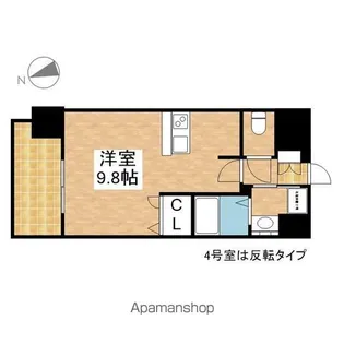 プレサンス大須プライマル【8階】の間取り