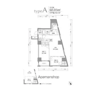JP NOIE 小石川富坂【13階】の間取り