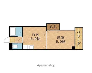 アビタシオンエース【4階】の間取り