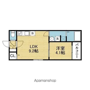 A FLAT【3階】の間取り