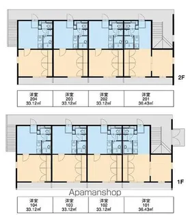 レオパレステイスティー【102号室】の間取り