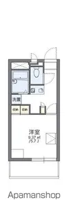 レオパレスサンボーン【2階】の間取り