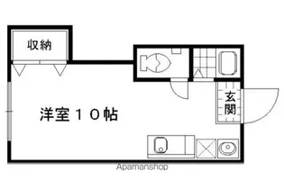 紫野ハイツ【308号室】の間取り