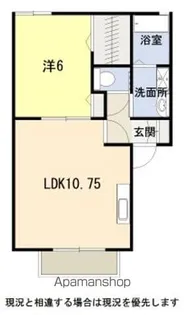 リヴェール【1階】の間取り