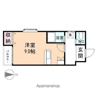 パサージュ【205号室】の間取り