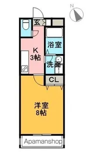 ボニートロッサⅢ【2階】の間取り