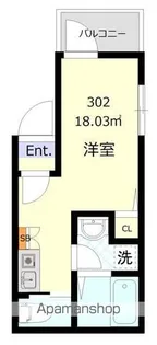 MELDIA八広III【3階】の間取り