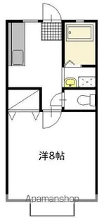 リバティー【202号室】の間取り