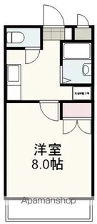 桜館【205号室】の間取り