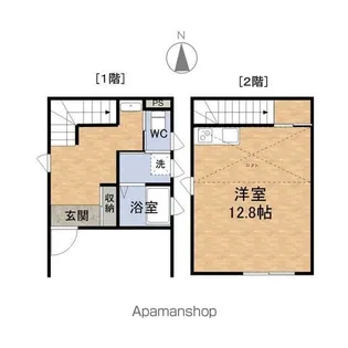 MM HOUSE 02【S号室】の間取り