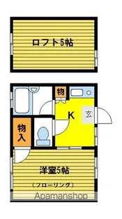 アルス明大前【202号室】の間取り