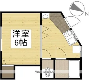 黒住ビル【5階】の間取り