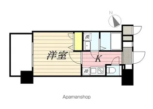 アレクサス ラ・ストラーダ【1103号室】の間取り