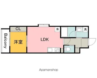 YELLSTAGE長束EAST【2階】の間取り