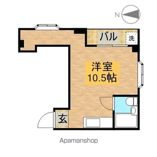 坂本マンション【3階】の間取り