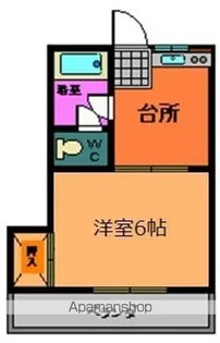 コーポ泉【2階】の間取り