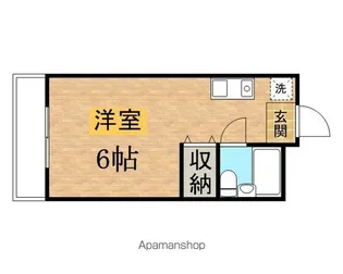 ビューハイツ富士【4階】の間取り