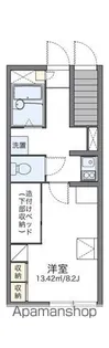 レオパレス八萬屋【109号室】の間取り